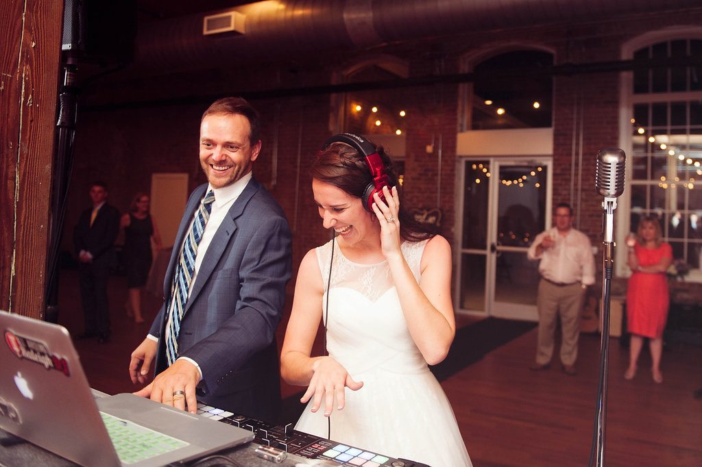 Katrina & Kalep by Sarah Morrel Photography at The Cloth Mill at Eno River