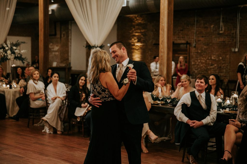 Kara & Bryant's Wedding at The Cloth Mill Wedding by Chelsea Collins Photography All Around Raleigh DJ