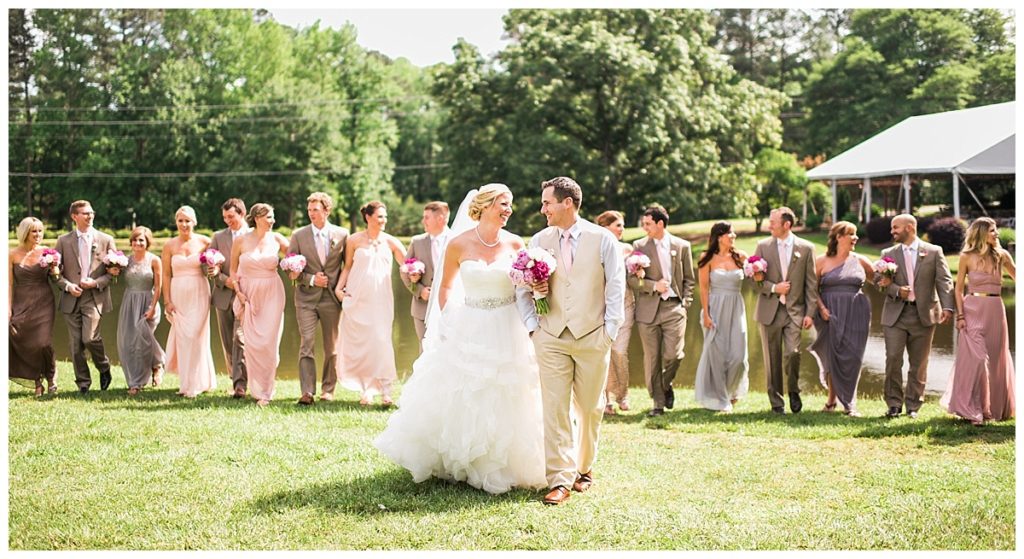 All Around Raleigh DJ The Oaks at Salem Wedding