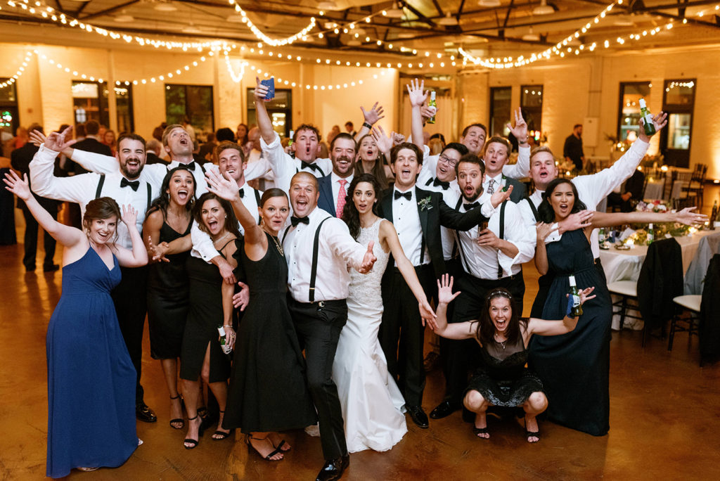 Liz + Trey Wedding Market Hall Raleigh All Around Raleigh DJ